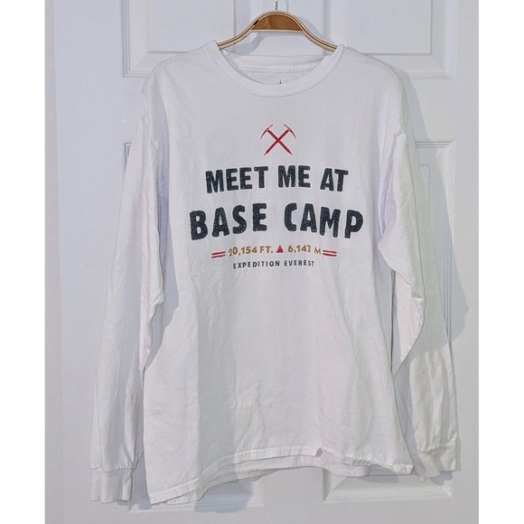 Disney‎ Parks Expedition Everest Long Sleeve Summit Team Leader Large - Picture 1 of 7
